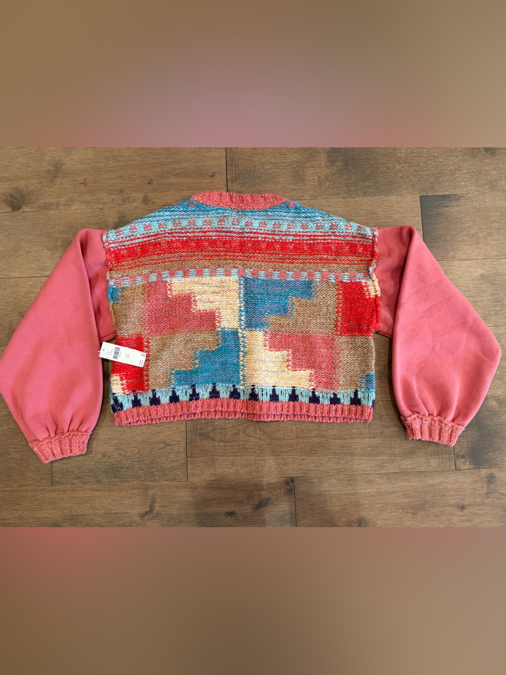 NWT Pilcro Billowy-Sleeve Crew-Neck Sweater - XXS - Picture 7 of 8
